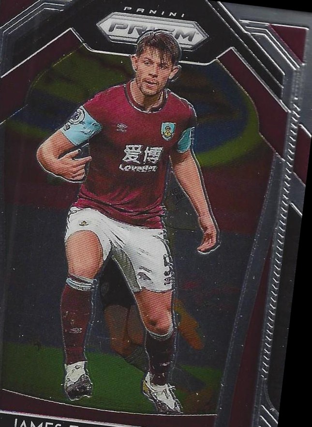 James Tarkowski 2020 Panini Prizm Premier League 47