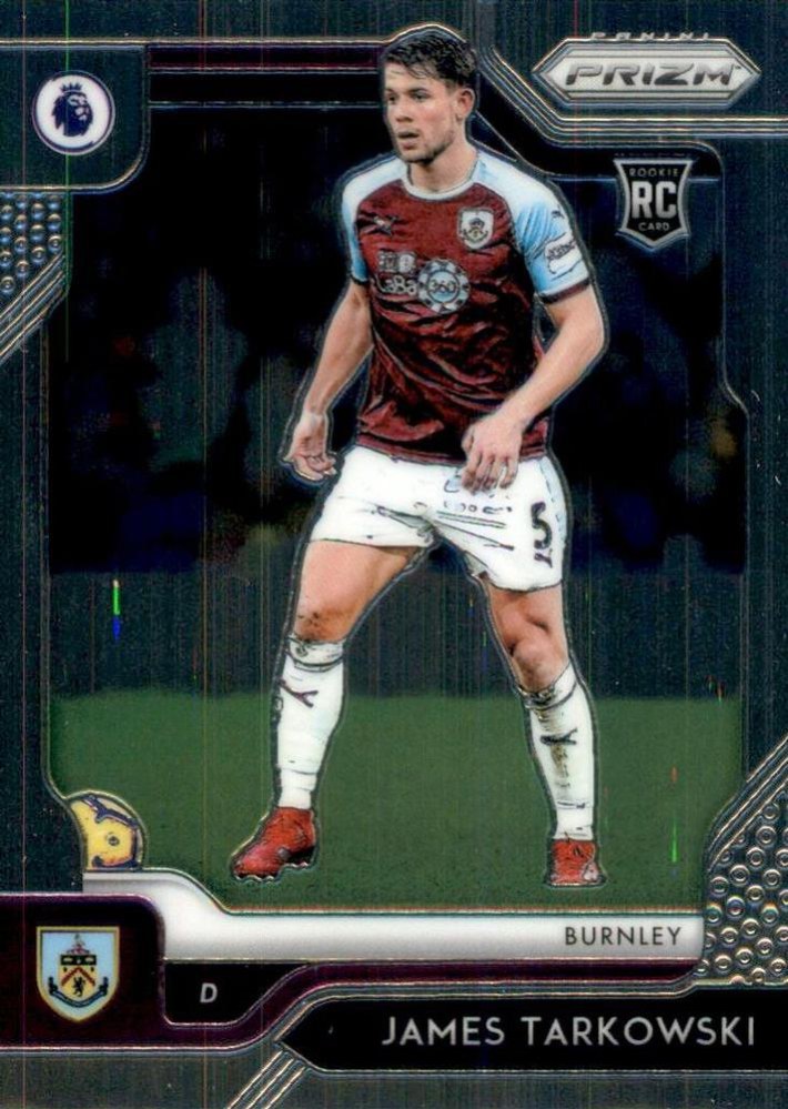 James Tarkowski 2019 Panini Prizm Premier League 8