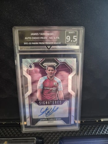 James Tarkowski 2021 Panini Prizm S-JTA
