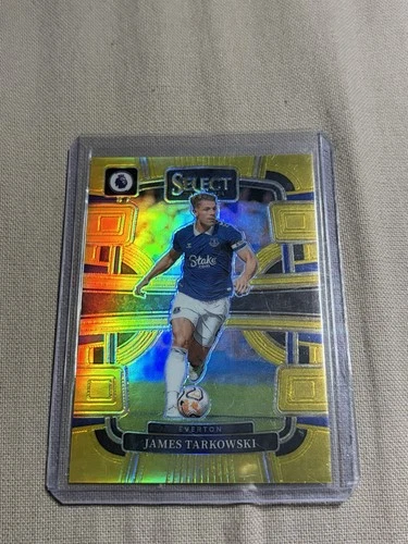 James Tarkowski 2023 Panini Select Gold Prizm /10