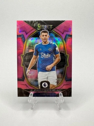 James Tarkowski 2023 Panini Select Pink Prizm /99