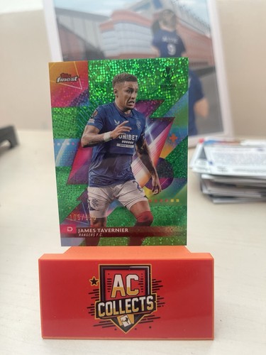 James Tavernier 2023 Panini Finest Speckle Green /125