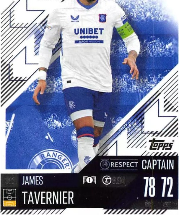 James Tavernier 2024 Topps Match Attax UEFA Club Competitions