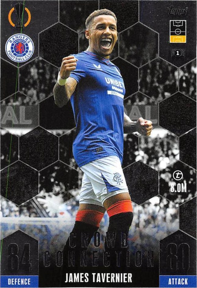 James Tavernier 2023 Topps Match Attax UEFA Club Competitions Extra