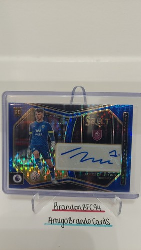 James Trafford 2023 Panini Select Blue Prizm