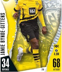 Jamie Bynoe Gittens 2023 Topps Match Attax UEFA Club Competitions