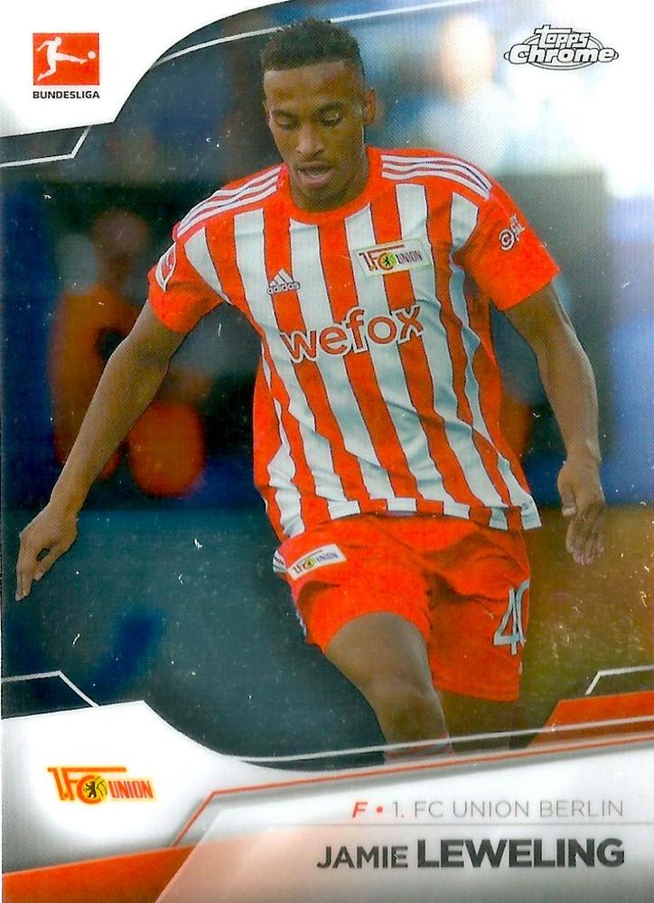 Jamie Leweling 2022 Topps Chrome Bundesliga 13