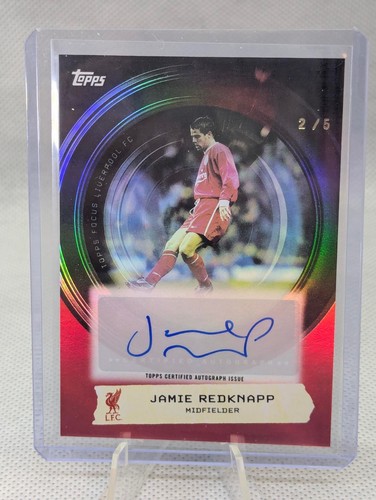 Jamie Redknapp 2025 Topps Focus FC 2/5