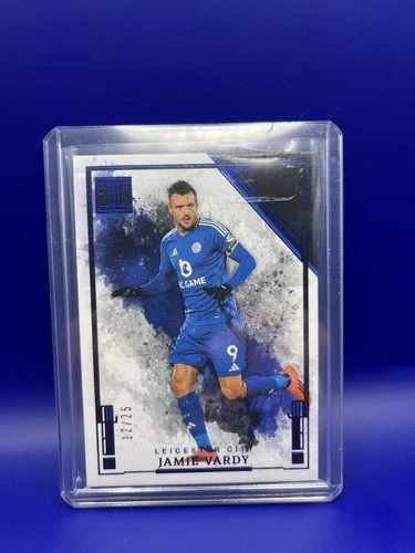 Jamie Vardy 2024 Panini Impeccable Blue /25