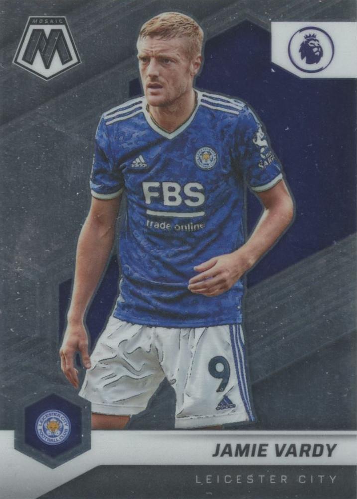 Jamie Vardy 2021 Panini Mosaic Premier League