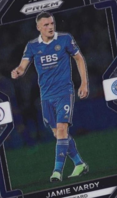 Jamie Vardy 2022 Panini Prizm Premier League 14