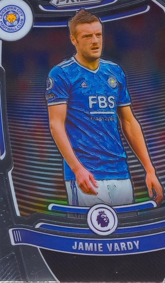 Jamie Vardy 2021 Panini Prizm Premier League 28