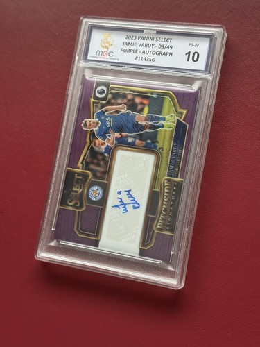 Jamie Vardy 2022 Panini Select Viola /49