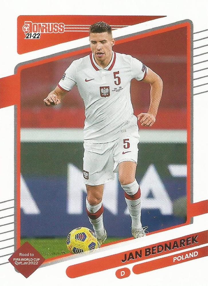 Jan Bednarek 2021 Panini Donruss Soccer 110