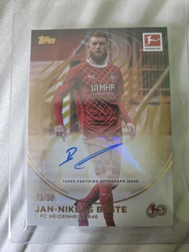 Jan Niklas Beste 2023 Topps Bundesliga 60 Years /50