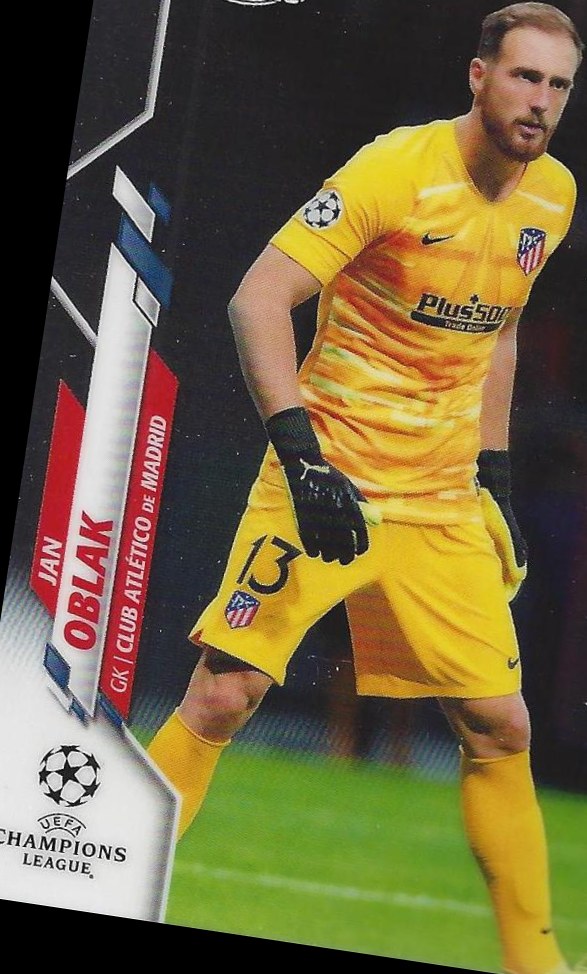 Jan Oblak 2019 Topps Chrome UCC 81