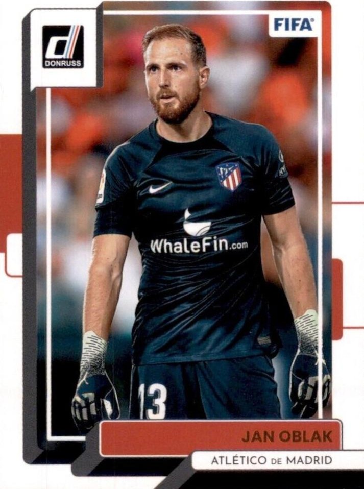 Jan Oblak 2022 Panini Donruss Soccer 13