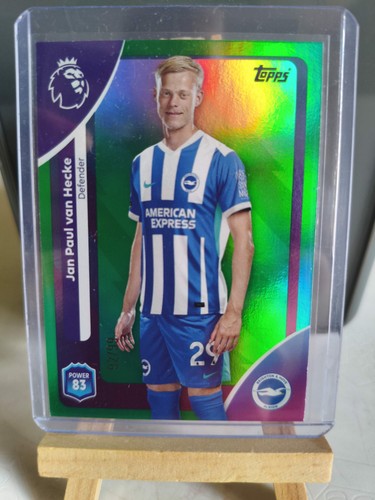 Jan Paul van Hecke 2025 Topps Premier League Refractor /99