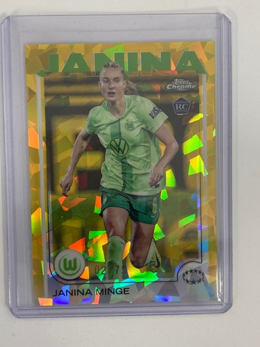 Janina Minge 2025 Topps Womens Champions League Sapphire Sapphire /75