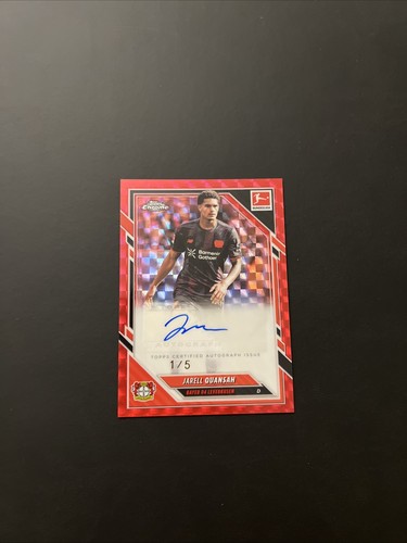 Jarell Quansah 2025 Topps Bundesliga Chrome /5