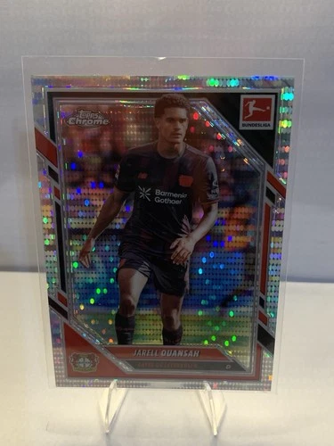 Jarell Quansah 2025 Topps Bundesliga Pulsar Refractor