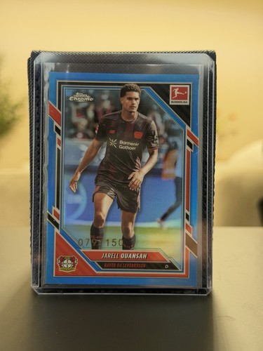 Jarell Quansah 2025 Topps Chrome Blue /150