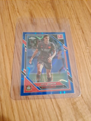 Jarell Quansah 2025 Topps Chrome Blue Lava /150