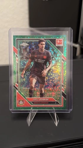 Jarell Quansah 2025 Topps Chrome Bundesliga Mini Dia /99