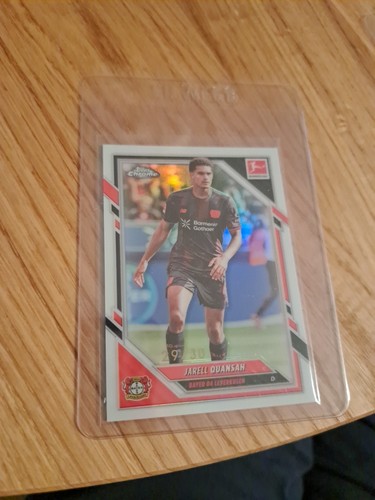 Jarell Quansah 2025 Topps Chrome Bundesliga White /30