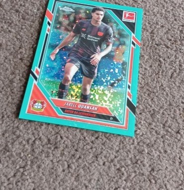 Jarell Quansah 2026 Topps Chrome Green Lava 133/199