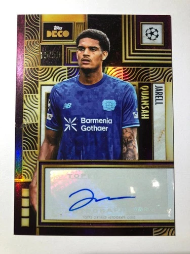 Jarell Quansah 2025 Topps Deco /50