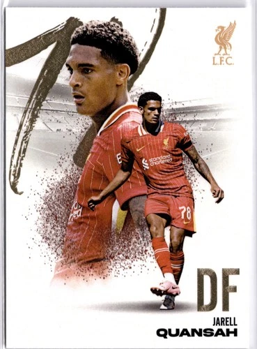 Jarell Quansah 2025 Futera Liverpool FC LFXB10