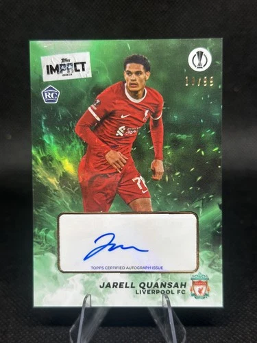 Jarell Quansah 2023 Topps Impact Green /99