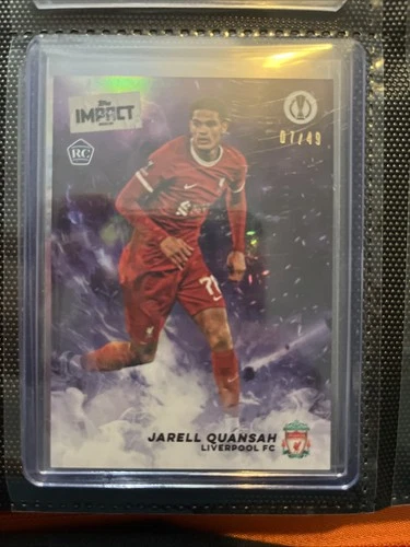 Jarell Quansah 2024 Topps Impact Purple /49