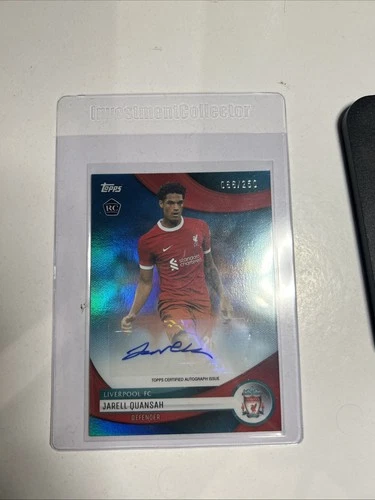 Jarell Quansah 2024 Topps Liverpool Teamset /250