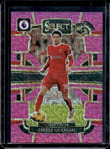 Jarell Quansah 2023 Panini Prizm Pink Mojo /325