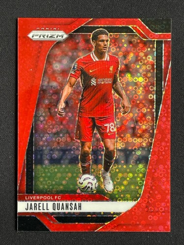 Jarell Quansah 2024 Panini Prizm Premier League Red /49