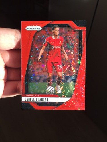 Jarell Quansah 2024 Panini Prizm Red Bubbles /49