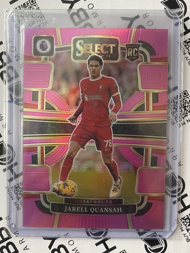 Jarell Quansah 2024 Panini Select Pink Prizm /99