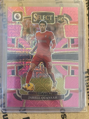 Jarell Quansah 2023 Panini Select Premier League Pink Mojo Prizm /325