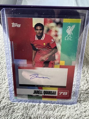Jarell Quansah 2025 Topps 2024/25 /50