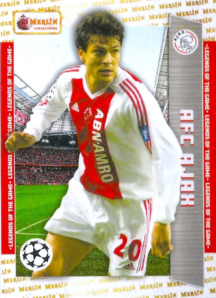 Jari Litmanen 2023 Topps Merlin Heritage UEFA Club Competitions