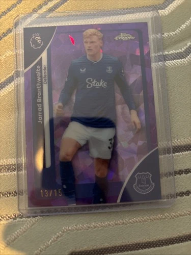 Jarrad Branthwaite 2026 Topps Premier League Sapphire Sapphire 13/15