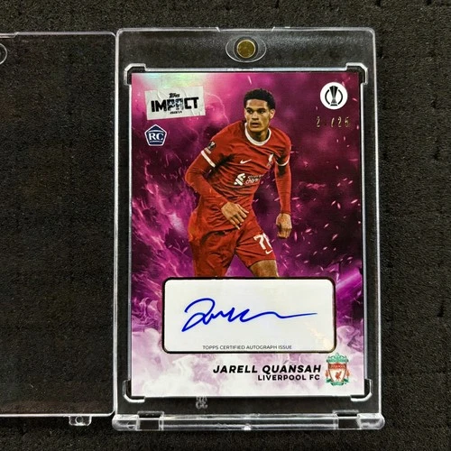 Jarrel Quansah 2023 Topps UCC Impact Pink /25
