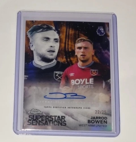 Jarrod Bowen 2026 Topps Chrome Premier League /25