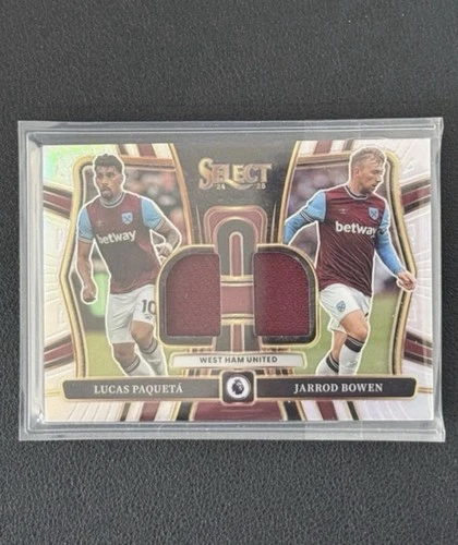 Jarrod Bowen / Lucas Paqueta 2024 Panini Select
