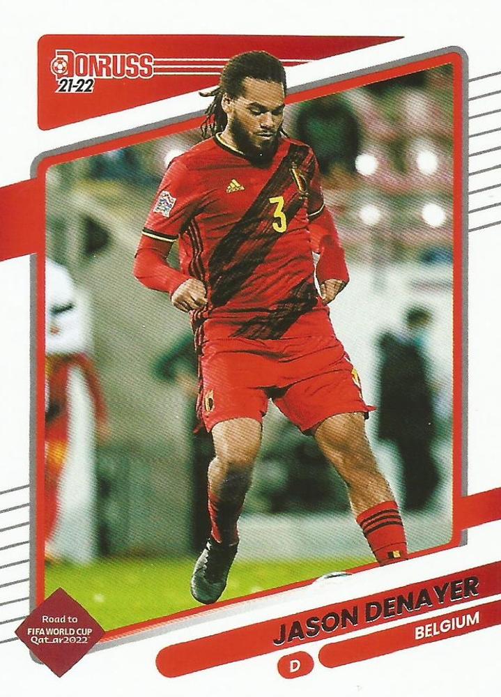 Jason Denayer 2021 Panini Donruss Soccer 16