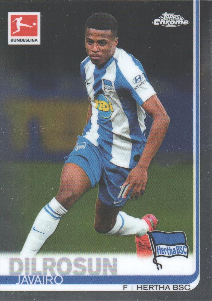 Javairô Dilrosun 2019 Topps Chrome Bundesliga 86