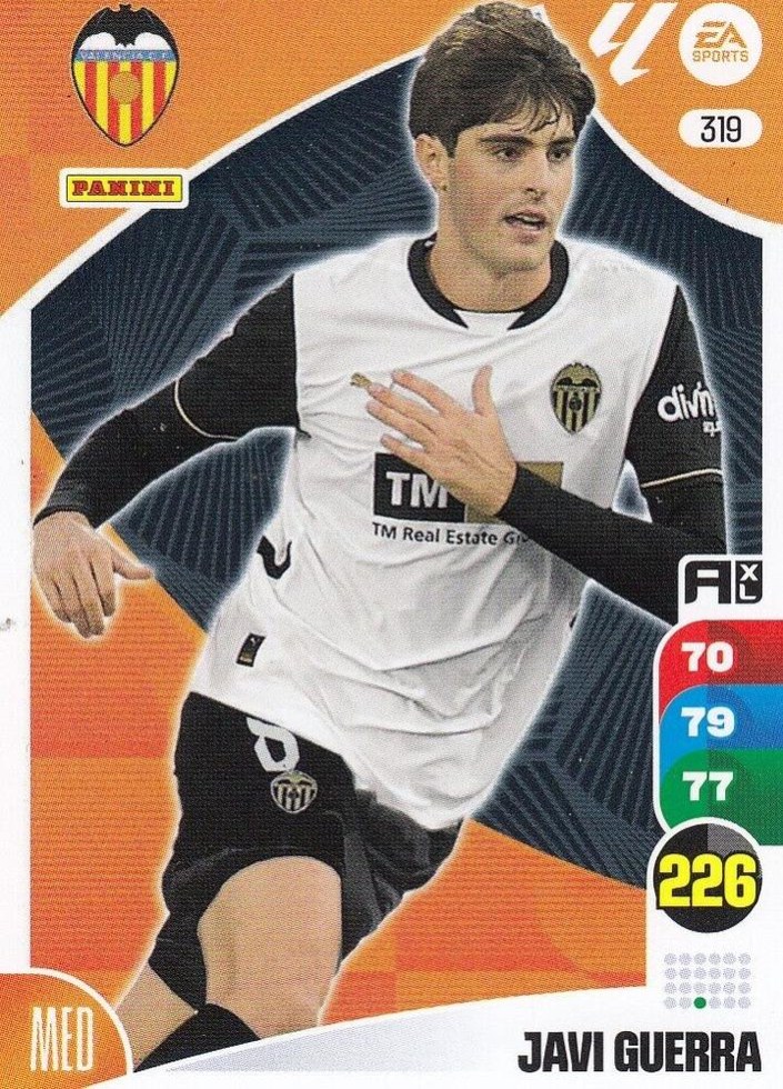 Javi Guerra 2024 Panini Adrenalyn XL La Liga
