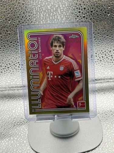 Javi Martinez 2025 Topps Bundesliga Chrome Gold Legend /50
